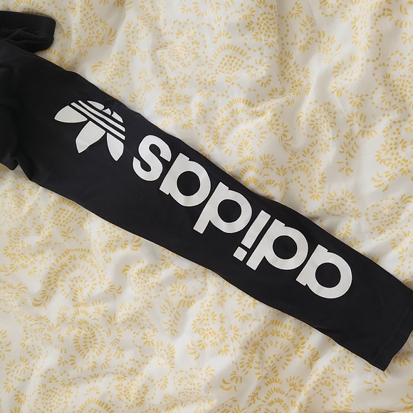 Adidas black leggings - Picture 2 of 3